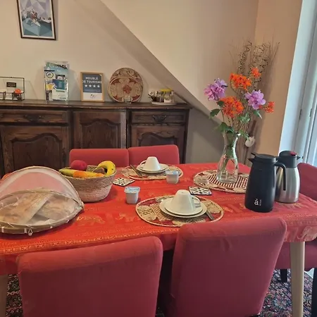 Double Avec Salle De Bain Privative Rum i privatbostad Hendaye