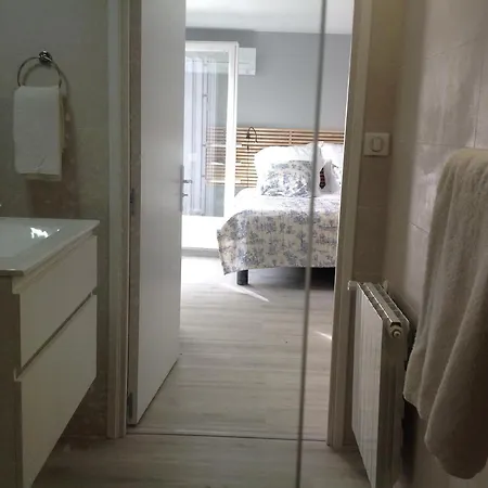 Rum i privatbostad Double Avec Salle De Bain Privative Hendaye